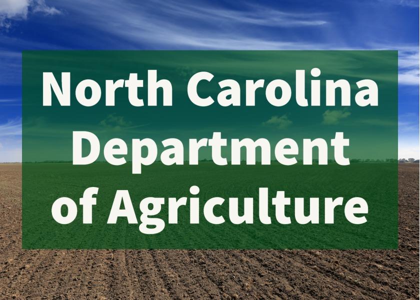 North Carolina Department of Agriculture program awards 1 million for